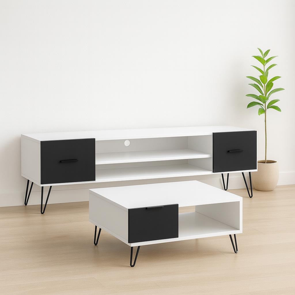 The Finch Set (Media Console &Coffee Table)